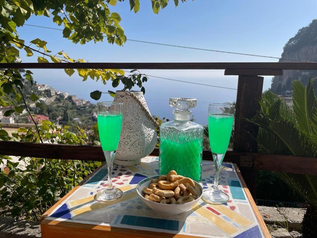Casa Enzo Con Vista Mare Leilighet Amalfi Eksteriør bilde